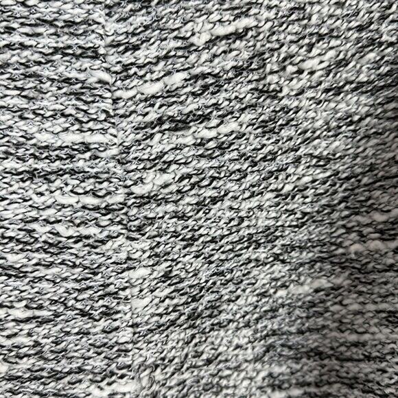 J Crew Mercantile Sweater Womens Medium Gray Knit Marled Tunic Textured Boxy - Picture 8 of 11